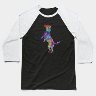 Beagle dog watercolor Baseball T-Shirt